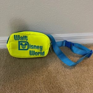 Disney Yellow and Blue Crossbody Bag